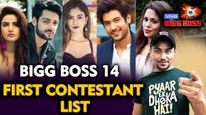 They will change participants status from to be confirmed (tbc) to. Bigg Boss 14 Contestant List Big News Jasmin Karan Wahi Shivin Sana Saeed Youtube