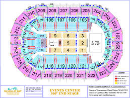 Mandalay Event Center Seating Chart Mandalay Events Center