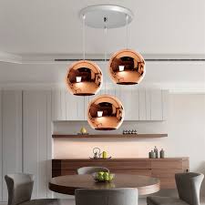 3x Bronze Glass Modern Pendant Lights Kitchen Island Pendant Lighting Bedroom Light Fixtures Home Bar Hotel Pendant Ceiling Lamp Pendant Lights Aliexpress
