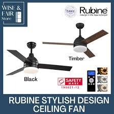 Latest ceiling fan in malaysia price list for february, 2021. Qoo10 Rubine Ceiling Fan W Light Kit Italian Modern Design 3 Color Led R Major Appliances