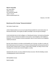 Information systems manager cover letter example use this example to create your new resume. Cover Letter German