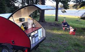 Apply glue, clamps, and staples to attach the interior panels to the frame. Teardrop Camper Diy Distinctly Northwest
