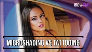 Eyebrow microblading is a form of permanent makeup where ink is placed underneath the skin. Microshading Vs Tattooing Dallas Browbeat Studio Microblading Brow