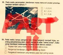 Kisi Kisi Kunci Jawaban Tes Tulis Sim C Part 2 Zebra Cross Surat Zebra