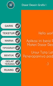 Maybe you would like to learn more about one of these? Dasar Desain Grafis 1 For Android Apk Download