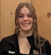 Our final three students of the month who are now eligible to compete for  one of our 4 scholarships. Left to right: Ayda Rappleyea, North Valley HS;  Freyja Moeves, Hidden Valley HS;