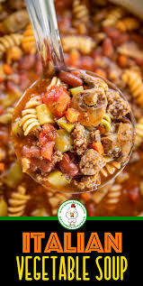 Italian Vegetable Soup Italian Vegetable Soup Vegetable Soup Recipes Hearty Vegetable Soup