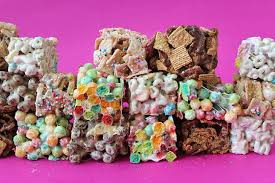 5 Ways To Hack The Rice Krispie Treat No Baking Required Recipe Cereal Treats Rice Krispies Treats
