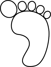 Baby Mobile Clipart Black And White Foot Clip Art Black And White Free Clipart Images 5 Baby Feet Baby Clip Art Templates Printable Free