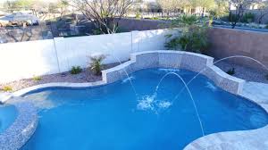 Anchor the deck jet body and protective cover so that the top is level with the height of theﬁnished deck. New Pool With Deck Jets Arizona S Leading New Pool Builder Backyard Remodeler