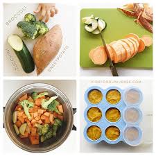 Homemade Baby Toddler Food On Instagram Veggie Baby Puree Great First Food Mix 6m I D Serve T Baby Food Recipes Healthy Baby Food Pureed Food Recipes