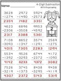 4 Digit Subtraction With Regrouping Worksheets Google Slides Distance Learning Subtraction With Regrouping Worksheets Subtraction Regrouping