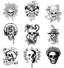 Cool Skull Tattoos Designs Lilostyle In 2020 Small Skull Tattoo Skeleton Tattoos Skull Girl Tattoo