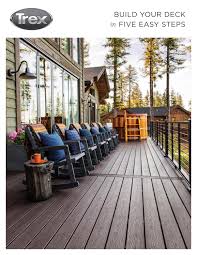 2 x 4 (51 mm x 102 mm) lateral top rail c. Home360 Trex Decking By Captivate Media Issuu