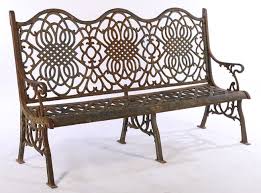 Cast Iron Garden Bench Triple Arched Back May 07 2016 Kamelot Auctions In Pa Cast Iron Garden Bench Garden Bench Cast Iron