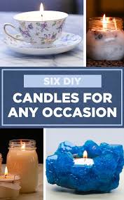 6 Diy Candles For Any Occasion Diy Candles Diy Gifts Diy Projects To Try
