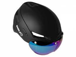 Agu Aero Speed Road Bike Helmet Black Size S M 54 58cm
