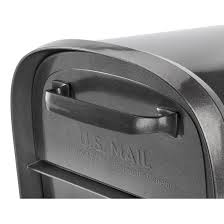 Hardware and mounting bracket may be required to mount to posts not manufactured by architectural mailboxes (not included). Architectural Mailboxes 6300 Oasis 36 0 Post Mount Locking Mailbox Overstock 28308556 Pewter
