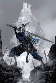 Unique art print of Artorias the Abysswalker for sale | Cook and Becker