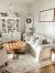 Fabric Cream Sofa