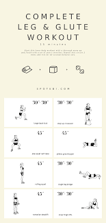 Areas of the back to work out. 15 Minute Complete Leg Glute Workout
