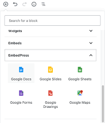 Docs, slides, and drawings can be shared outside your domain to users who do. How To Embed Google Docs In Wordpress Gutenberg