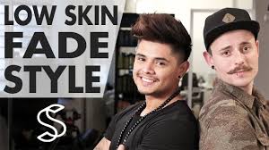 The slicked back undercut hairstyle along with an elegant and contrasty look provides you with an extremely easy styling and low maintenance. Low Skin Fade Men S Modern Undercut Barber Drop Fade Youtube