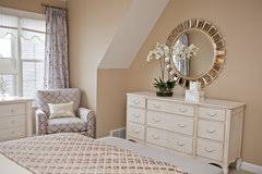 Contemporary material dressers include sleek styles which may fit in with any color scheme. Are Mirrors Over Dressers Outdated