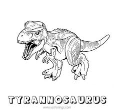 You can use our amazing online tool to color and edit the following power rangers dino coloring pages. Lego Jurassic World Tyrannosaurus Coloring Pages Xcolorings Com