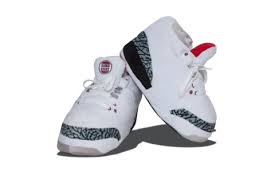 Adidas nike jordans sneaker slippers sole slips. Jordan 3 White Cement Slippers