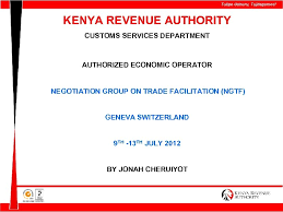 302,951 likes · 1,641 talking about this. Kenya Revenue Authority Customs Services Department Authorized Economic