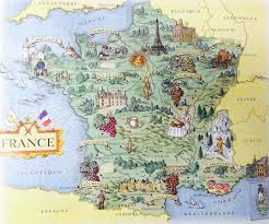 Ou Est Provence En France Vintage World Maps World Map Map