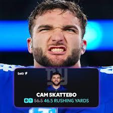 Cam Skattebo is somehow already performing like a TOP-10 RB in the NFL.  Skattebo has more rushing yards (338) than Christian McCaffrey and Saquon  Barkley. More rushing TD's (5) than Bijan Robinson,