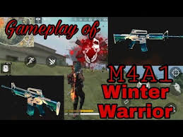 Pake scar winter warrior auto booyah garena freefire. Gameplay Of M4a1 Winter Warrior In Free Fire Garena Youtube