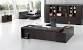 Modern Black Executive Desk