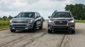 Vitamix a3500 ascent series #vm0185. Squares Square Off 2020 Kia Telluride Vs 2019 Subaru Ascent Back 2 Back Test
