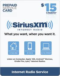 Current price $15.00 $ 15. Customer Reviews 15 Prepaid Service Card For Siriusxm Internet Radio Multicolor Siriusxm 15 Best Buy
