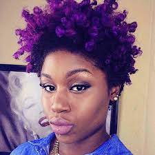 This article will give you inspiration on how to style your purple hair whether it's long or short, thick or thin. Black Women With Short Purple Hair Novocom Top