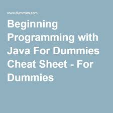 For Dummies Programming Java Web Development Design