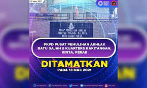 Noor hafizah, mohd haridi (2016) program agama di pusat pemulihan akhlak jabatan kebajikan masyarakat (jkm): Emco In Batu Gajah Rehabilitation Centre Ends Tomorrow