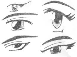 I used a hb, 3h and 5b pencils to draw this picture. Ruokavalikko Anime Boy Eyes Closed Happy