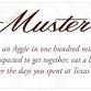 Northern Colorado Texas A&M Muster 2026