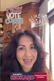 Elizabeth Rickard's Instagram, Twitter & Facebook