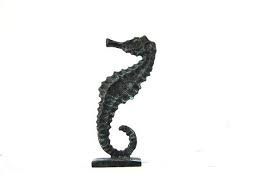 Greek Seahorse Bronze Hippocampus Etsy Ancient Greek Art Metal Art Sculpture Greek Art