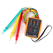 En el sistema trifásico, las. Lorenlli Sm852b Probador De Rotacion Trifasico Detector De Fase Digital Led Zumbador Medidor De Secuencia De Fase Probador De Voltaje 60v 600v Ca