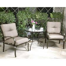 Cloud Mountain Bistro Table Set Outdoor Bistro Set Patio All Weather Furniture Set Wrought Iro Wrought Iron Patio Furniture Outdoor Bistro Set Bistro Table Set