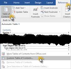 How To Modify A Table Of Contents In Microsoft Word Legal Office Guru