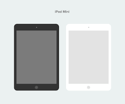 Ipad with keyboard scene creator mockup. Flat Mobile Tablet Desktop Mockup Tablet Ipad Mockup Iphone 5 White