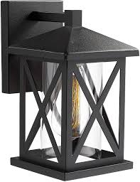 Hampton bay 30264 outdoor wall scounce lighting. Hampton Bay Wall Mount Outdoor Wall Lantern