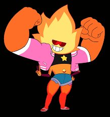 She wears a pair of dark red shades, steven's black shirt with a yellow star in the center and pink varsity. Sunstone Gemcrust Wikia Fandom